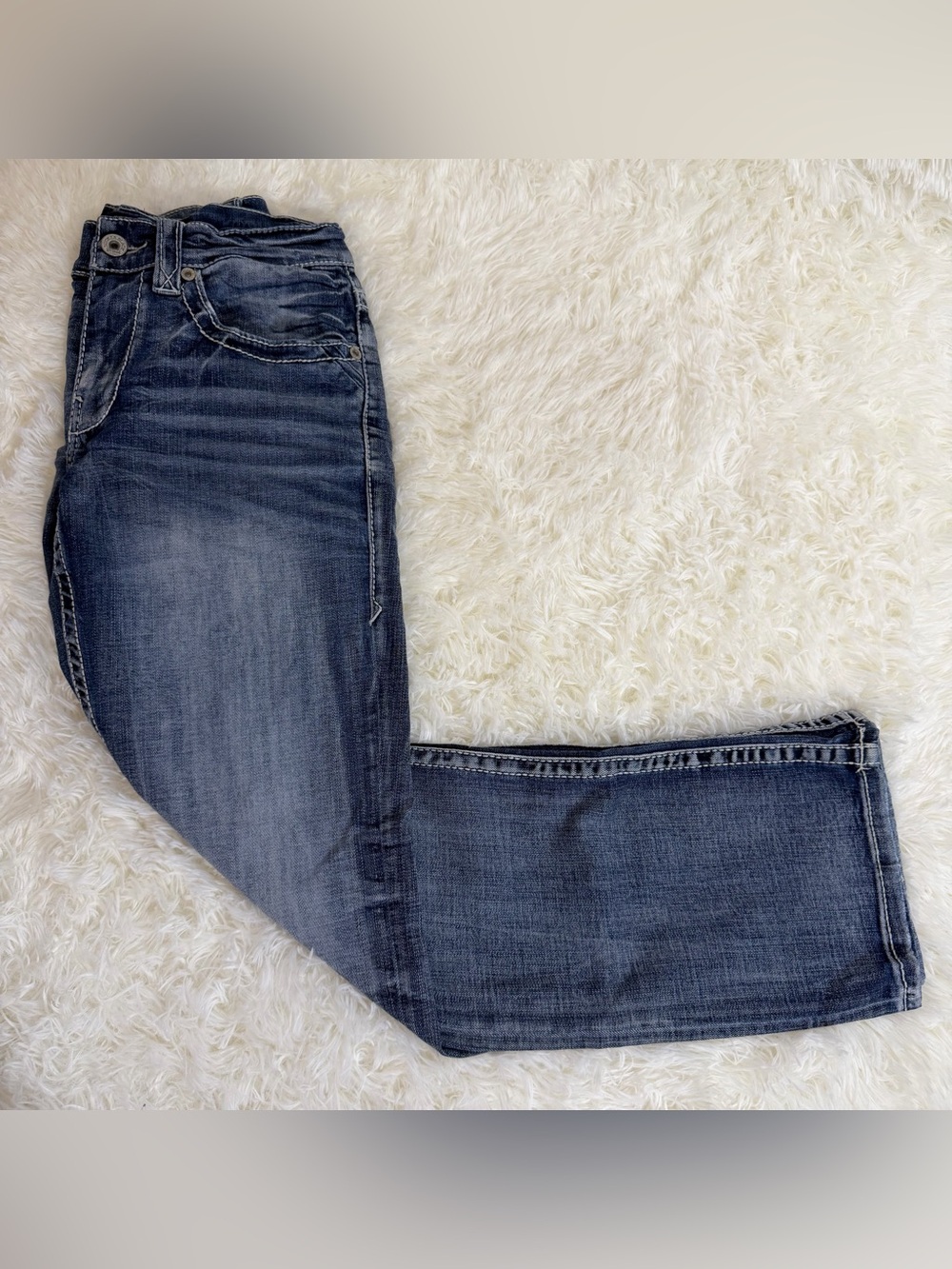 Buckle Black Men's Bootcut Jeans